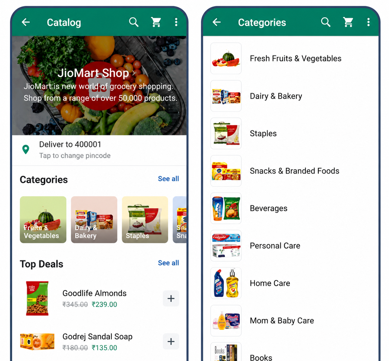 Product Discovery and Catalog Flows
