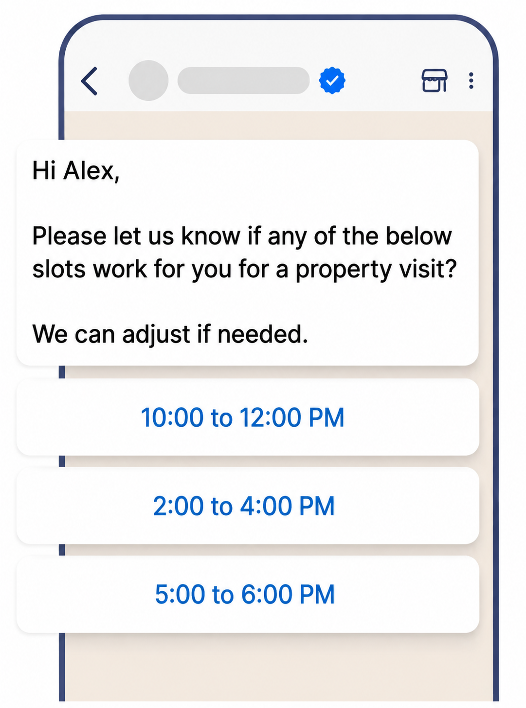 Schedule Site Visits with Ease